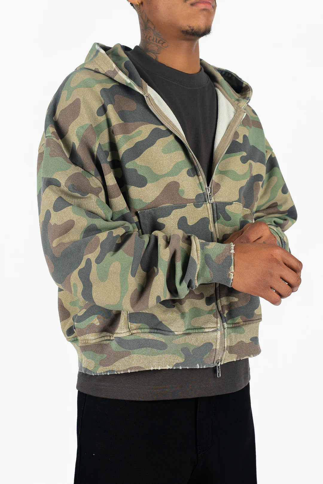 HB camo zip