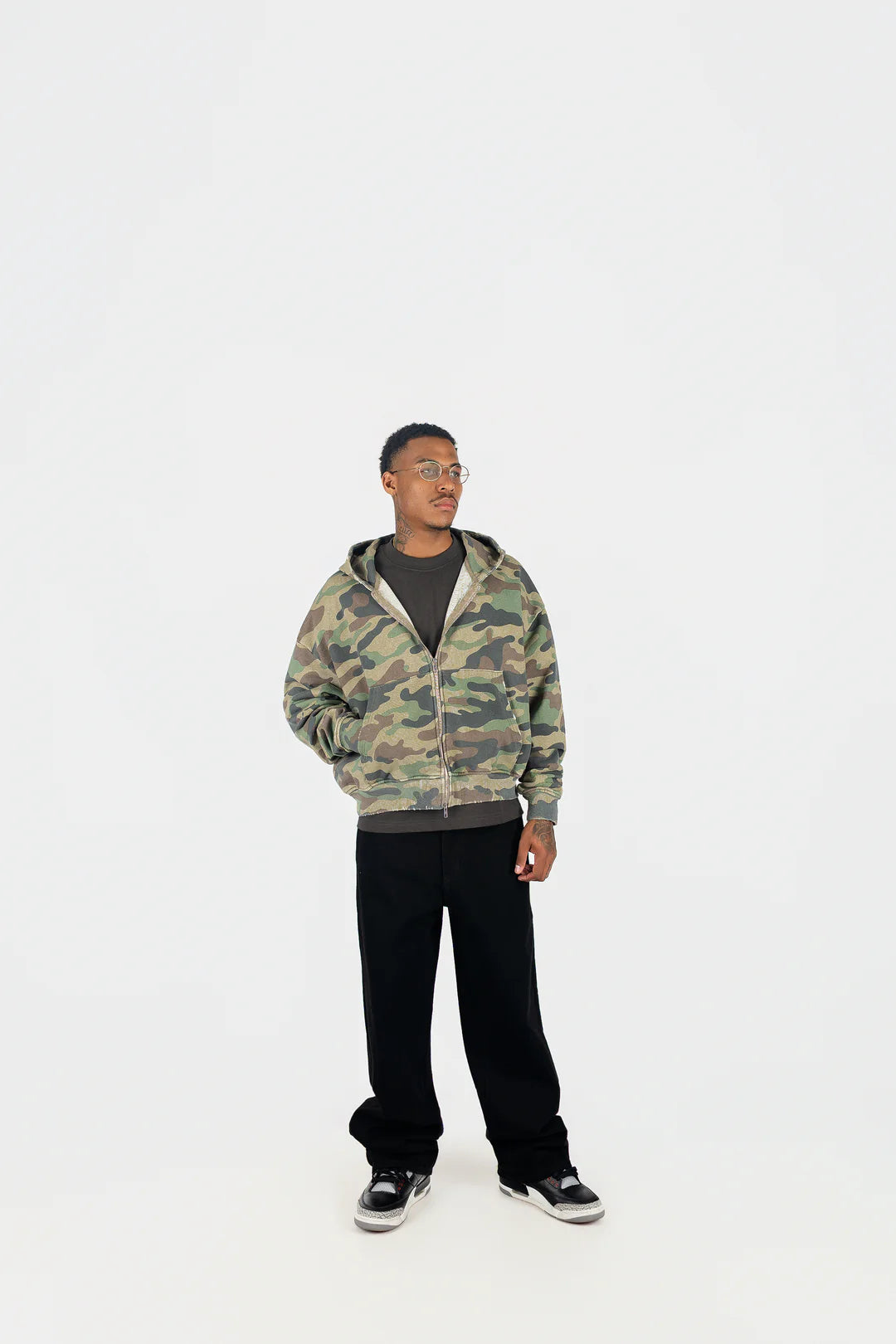 HB camo zip