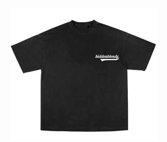 HB Black/White Logo Tee